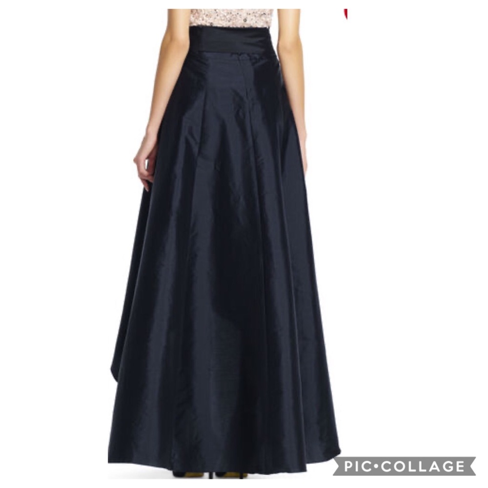 Adrianna-Papell hi - low taffeta skirt - Picture 2 of 2